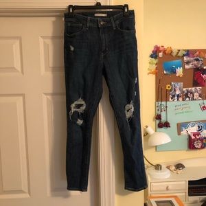 LEVIS High Rise Skinny Jeans